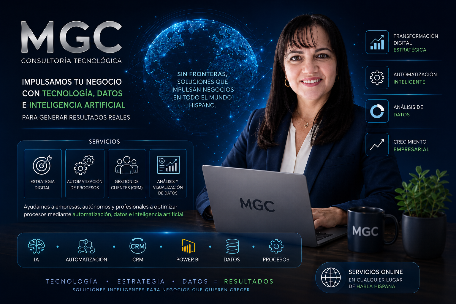 MGC Consultoría Tecnológica — Impulsamos tu negocio con tecnología, datos e inteligencia artificial